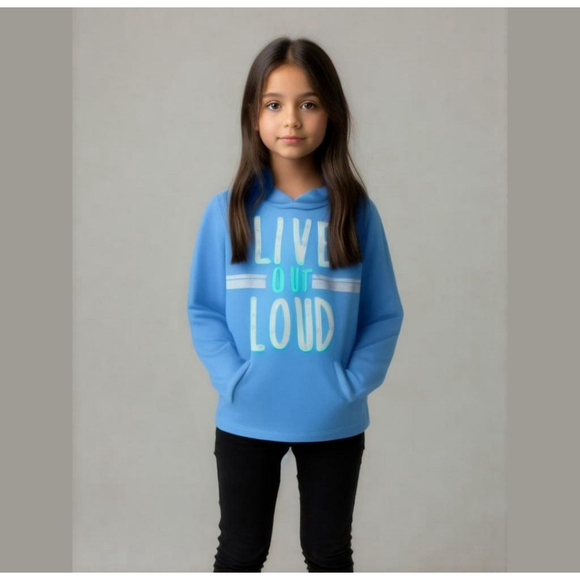 SO Other - Girls 10/12 Hoodie and Velour Pants Bundle